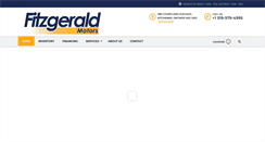 Desktop Screenshot of fitzgeraldmotors.com